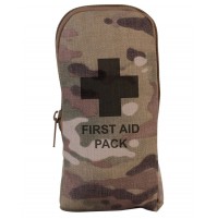 Genuine Multicam MTP Military Emergency Field FIRST AID KIT Filled Pouch SMALL